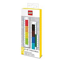 Lego 2 az 1-ben vonalzó - 30 cm és 15 cm