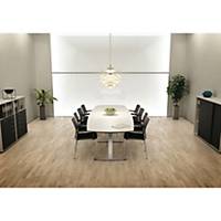 JIVE CONFERENCE TABLE 110/90X320 WH/ALU