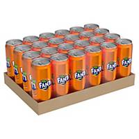 FANTA Carbonated Drink 325 Millilitres Orange Pack of 24