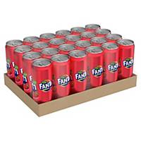 FANTA CARBONATED DRINK 325 MILLILITRES RED PACK OF 24
