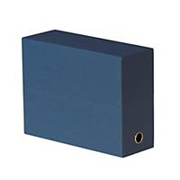 Boîte de transfert Oxford - toilée - dos 9 cm - bleue