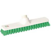 Spazzola per pavimenti Haug Brushes, plastica, 28 x 5 x 4,5 cm, bianco/verte