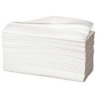 Håndklædeark Care-Ness Excellent, 2-lags, hvid, karton a 25 x 160 ark