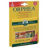 Moth protection, Orphea, with flower fragrance, 2 hangers