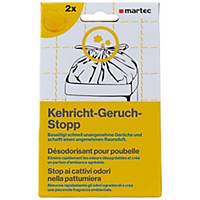 Kehricht-Geruch-Stopp Martec 33043, Packung à 2 Stück, pflanzlicherduft