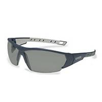 uvex i-works Safety Spectacles, Smoke