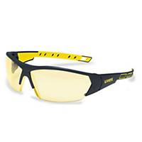 uvex i-works Safety Spectacles, Amber