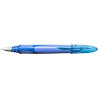 Bic® Easy Clic vulpen, navulbaar, blauwe inkt, assorti kleuren houder
