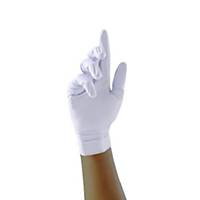 Unigloves Pearl single-use gloves Nitrile - White - Size L - Box of 100