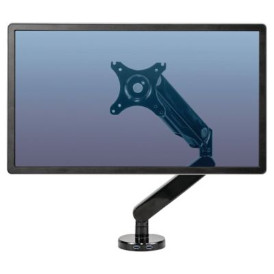 Single Monitor Arm Fellowes Platinum Series™, Aluminium, schwarz