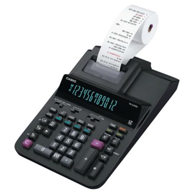 12-Digits Digitron-Display Printing Calculator, 2-colour printing.