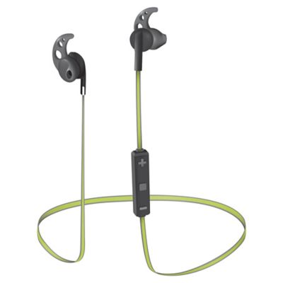 Sila Bluetooth Wireless Binaural Earphones - Black/Lime