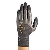 Ansell HyFlex® 11-937 snijbestendige handschoenen, zwart, maat 7, 144 paar