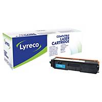 Lasertoner Lyreco Brother TN-320C kompatibel, 1.500 sider, cyan
