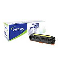 Lyreco Toner kompatibel zu Canon 718, 2900 Seiten, gelb