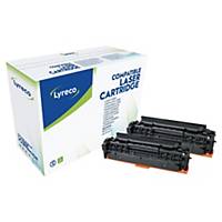 LYRECO COMPATIBLE LASER CARTRIDGE CANON 718VP/HP CC530AD, BLACK, PACK OF 2