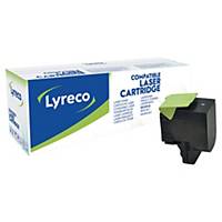 Lyreco kompatibler Lasertoner Lexmark 70C2HK0, schwarz
