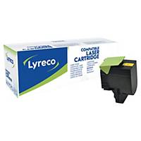 Lyreco kompatibler Lasertoner Lexmark 70C2HY0, gelb