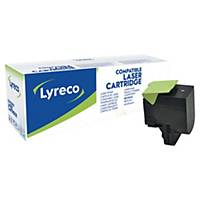 LYRECO kompatibler Lasertoner LEXMARK 80C2HK0 schwarz
