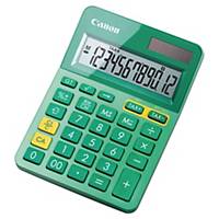 Calculatrice de bureau Canon LS-123K - 12 chiffres - métal/vert