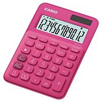 Calculatrice de bureau Casio MS-20UC, rose, 12 chiffres