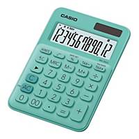 Desk Calculator 12-Digit Big-Display In Green With Function Command Signs