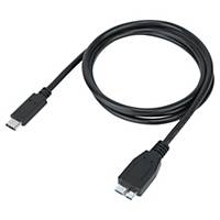 Targus USB-C To USB-Micro B(10 Pin) 100cm, 10Gb, 3A - Black