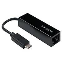 USB-C zu Gigabit Ethernet Adapter Targus, Kunststoff/Metall, schwarz