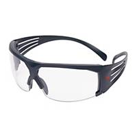 3M™ Securefit SF60 veiligheidsbril, heldere lens, grijs montuur, per stuk