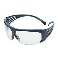3M SF601SGAF Safety Glasses, SecureFit, filter type 2C, grey, clear lenses