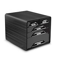 CEP Smoove Drawer Unit, 5 drawers, black