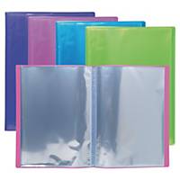 Viewing book Iderama 86770E A4, 30 pockets, assorted, package of 4 pcs