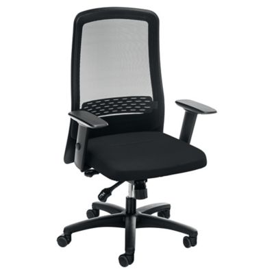 INTERSTUHL OEM40MESH CHAIR W/ARMREST BLK