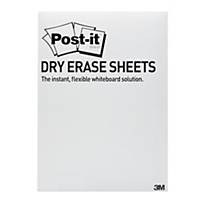 Post-it Super Sticky Dry Erase Whiteboard film 27,9 x 39 cm - pack of 15