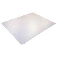 Tapis de table antibactérien Floortex, 43 x 56 cm, transparent, la pièce
