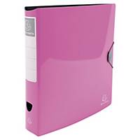 Iderama PP Lever Arch File, 32X30cm, 2Rings, 75mm Spine - Pink