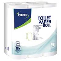 Papier toilette Lyreco - 3 plis - 18 rouleaux