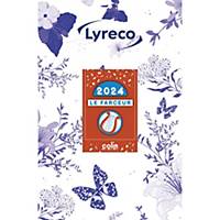 Lyreco secretaresseblok met scheurkalender, Franstalig, 1 dag per blad