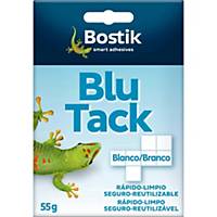 Masilla adhesiva moldeable Blu-Tack -55 g - blanco