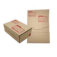 Dei-Cut Post Box KI KArft Size 14 X 20 X 6cm Brown - Pack of 10
