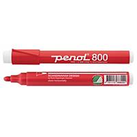 Whiteboardmarker Penol 800, 1,5 mm, rund, rød