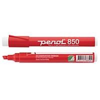 Whiteboardmarker Penol 850, 2-5 mm, skrå, rød