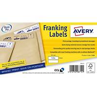 Avery FL08  Labels, 155 x 40 mm 2 Labels Per Sheet, 1000 Labels Per Pack