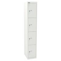 BISLEY OFFICE LOCKER 4 COMPARTMENTS WH
