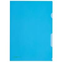Transparent folder Kolma LineaVerde 59880 A4, blue, package of 100 pcs