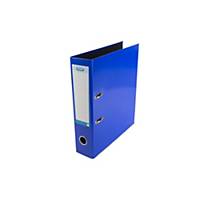 Elba Laminated Lever Arch File A4 70mm Spine Blue 56mm Filing Capacity