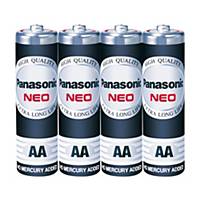 PANASONICNeo R6Nt/4Sl Carbon Zinc Batteries AA Pack Of 4