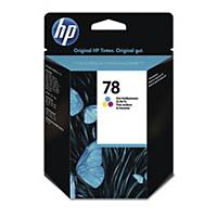 Tintenpatrone HP C6578DE - 78, 450 Seiten, 3farbig