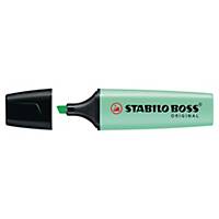 Surligneur Stabilo Boss Original 70/116 Pastel, trait 2-5 mm, vert