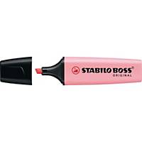 Surligneur Stabilo® Boss Original 70/129, rose pastel, la pièce